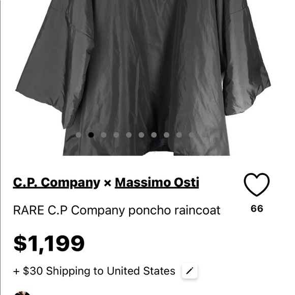 CP Company X massimo osti Raincoat - Picture 6 of 6